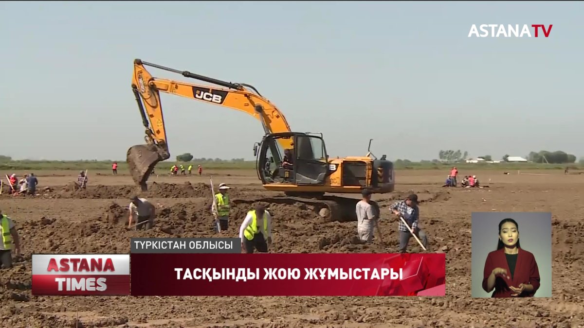 Мақтааралда су жаңа шағын ауданның құрылысы басталып кетті