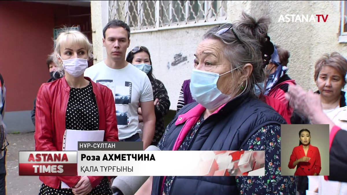 Елорданың қақ ортасында көпқабатты үйден шу шықты