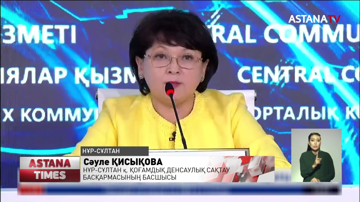 Нұр-Сұлтанда 270 бала коронавирус жұқтырған ,- С.Қисықова
