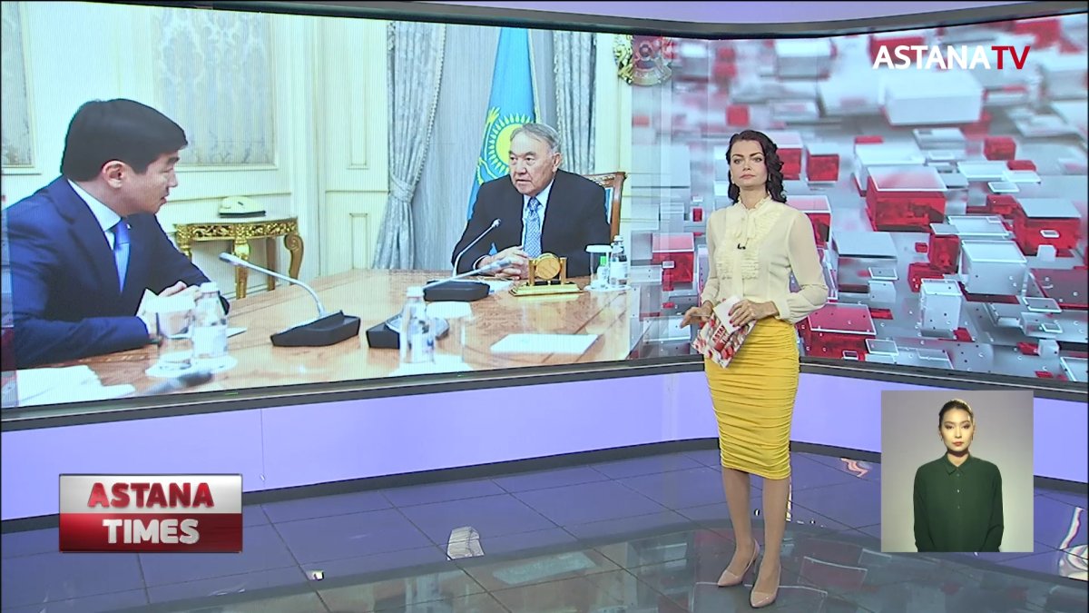 Елбасы «Nur Otan» партиясы Төрағасының бірінші орынбасары Бауыржан Байбекті қабылдады