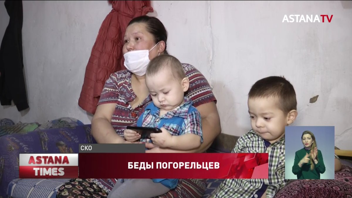 Многодетная семья с пятью детьми осталась на улице в разгар северных морозов