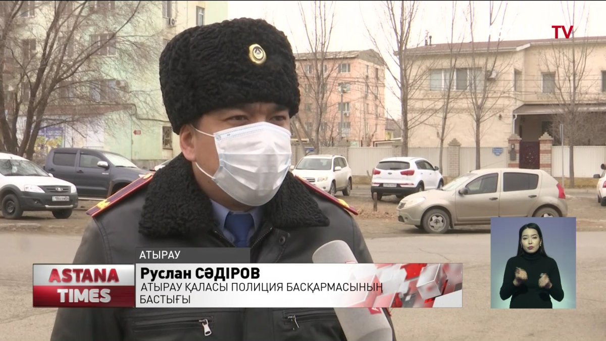 Атырауда итті көлігімен сүйреген азамат ұсталды