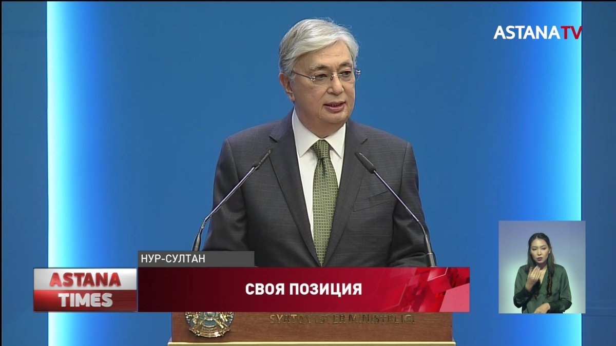 Казахстан не позволит втянуть себя в международные споры, - Токаев