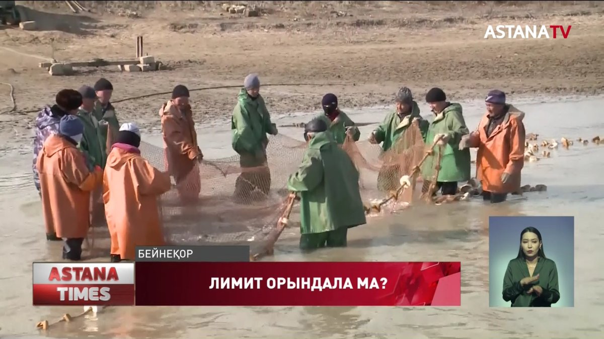 Атыраулық балықшылар берілген лимитті орындай алмай отыр