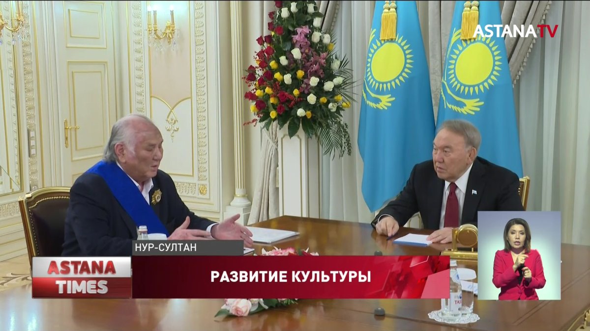 Елбасы встретился с писателем Дулатом Исабековым