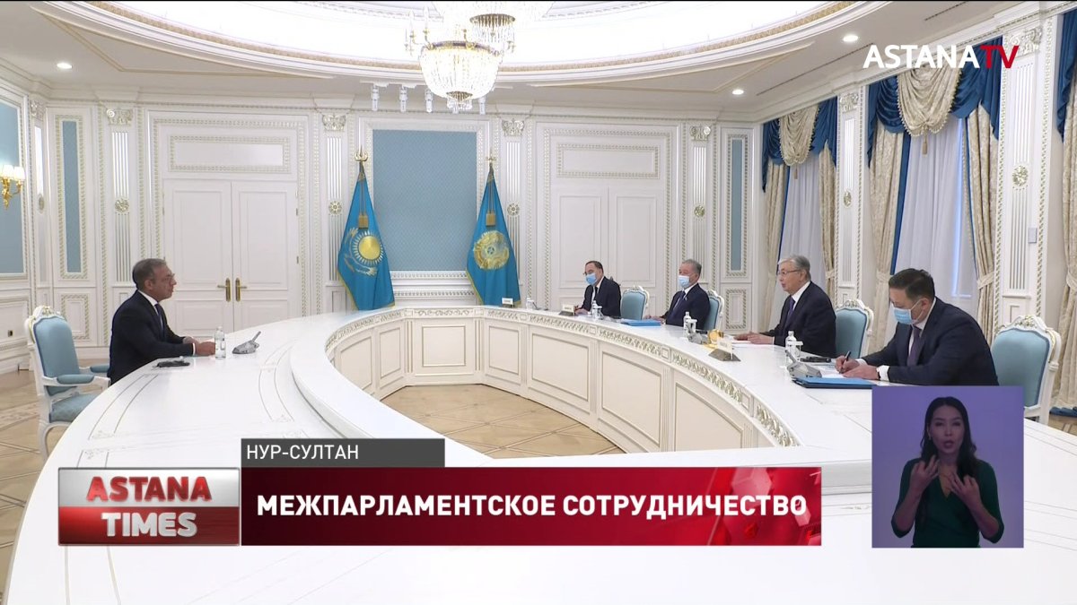 Токаев принял президента Межпарламентского союза