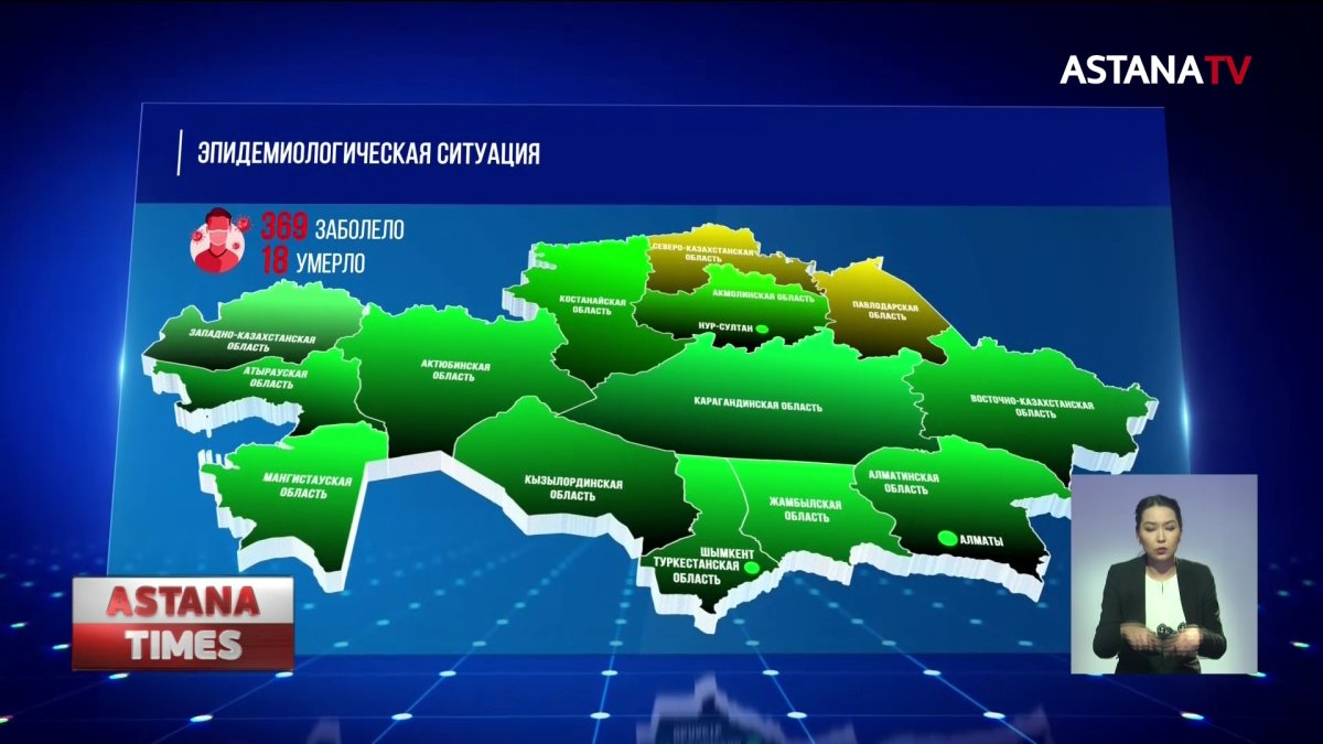 В Казахстане выросло число смертей от коронавируса