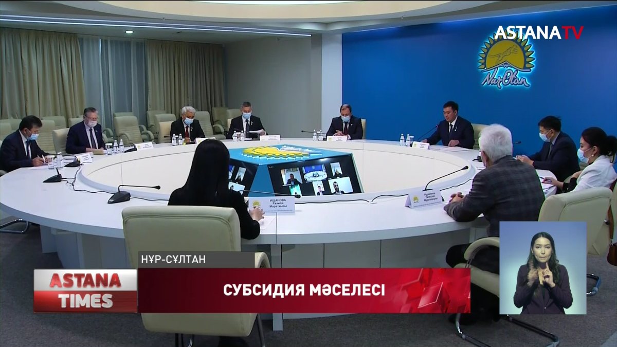 Nur Otan алаңында агроөнеркәсіп кешенін субсидиялау жүйесі қаралды