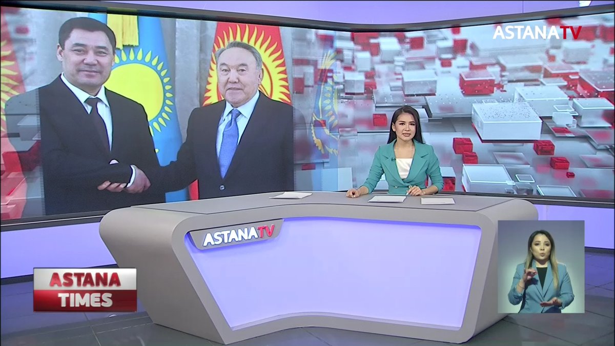 Елбасы Қырғызстан Президенті Садыр Жапаровпен кездесті