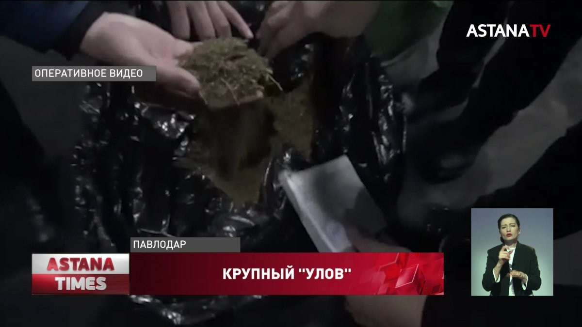 Крупную партию наркотиков уничтожили в Павлодарской области