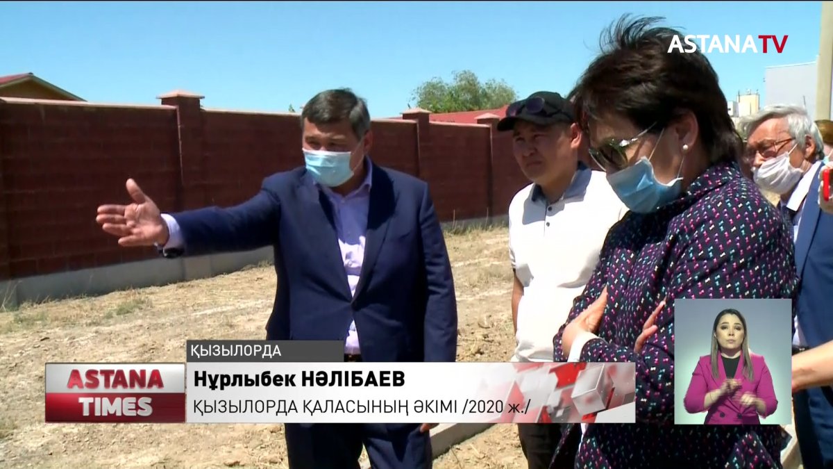 Қызылордада жаяу жүргіншілер жолы бір қысқа шыдас бермеді