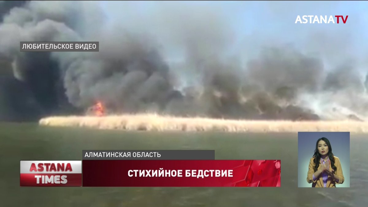 Крупный пожар в Алматинской области уничтожил коттеджи и водный транспорт