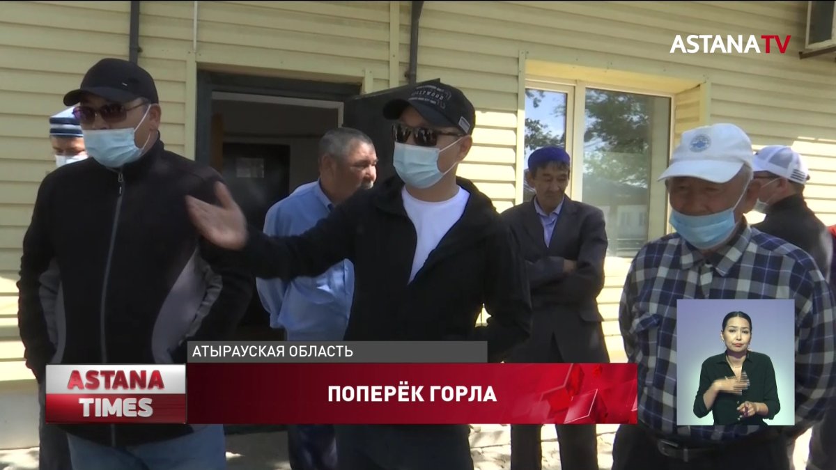 Задыхаются от пыли жители одного из сел Атырауской области