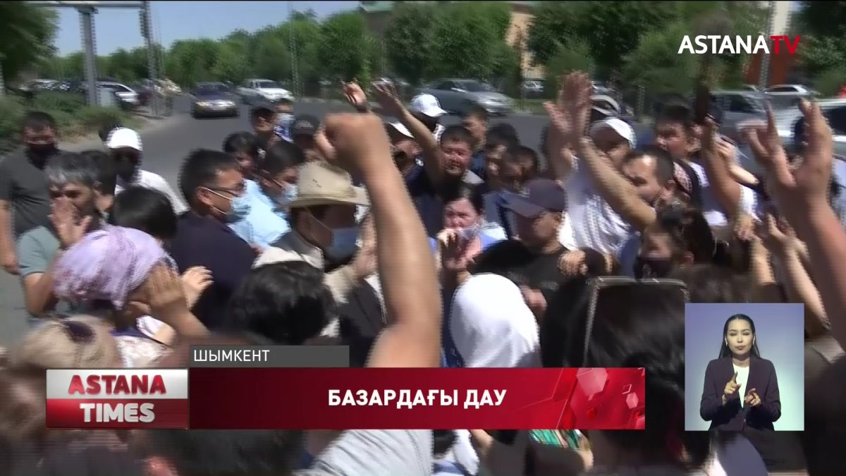 Шымкент базарындағы сатушылар орынды жалға алу ақысын көтеруге қарсы