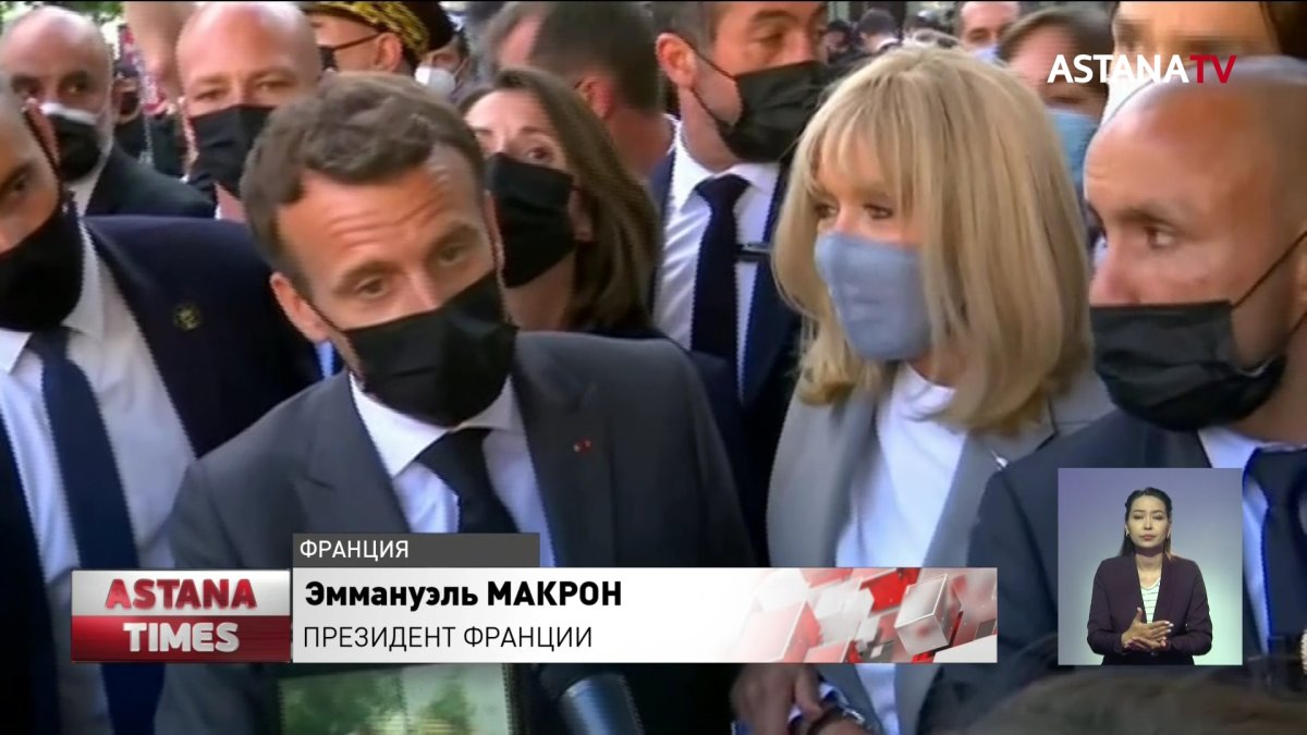 Пощечину Президенту Франции Эммануэлю Макрону назвали ударом по демократии