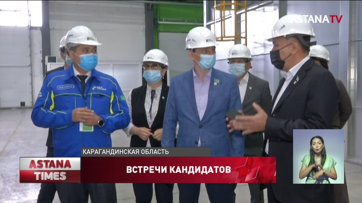 Кандидаты в сельские акимы встречаются с карагандинскими избирателями