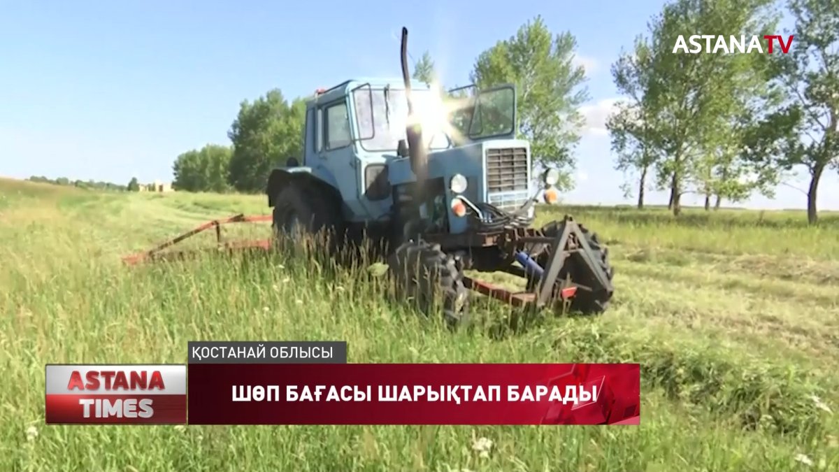 Тобыл өңірінде шөптің шығымы төмен