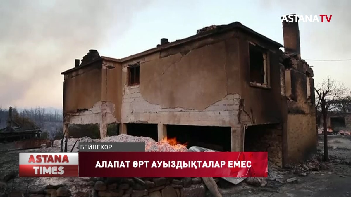 Түркиядағы орман өрті жылу электр орталығына жетті
