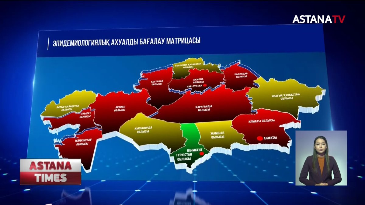 Коронавирус жұқтыру көрсеткіші төмендеді