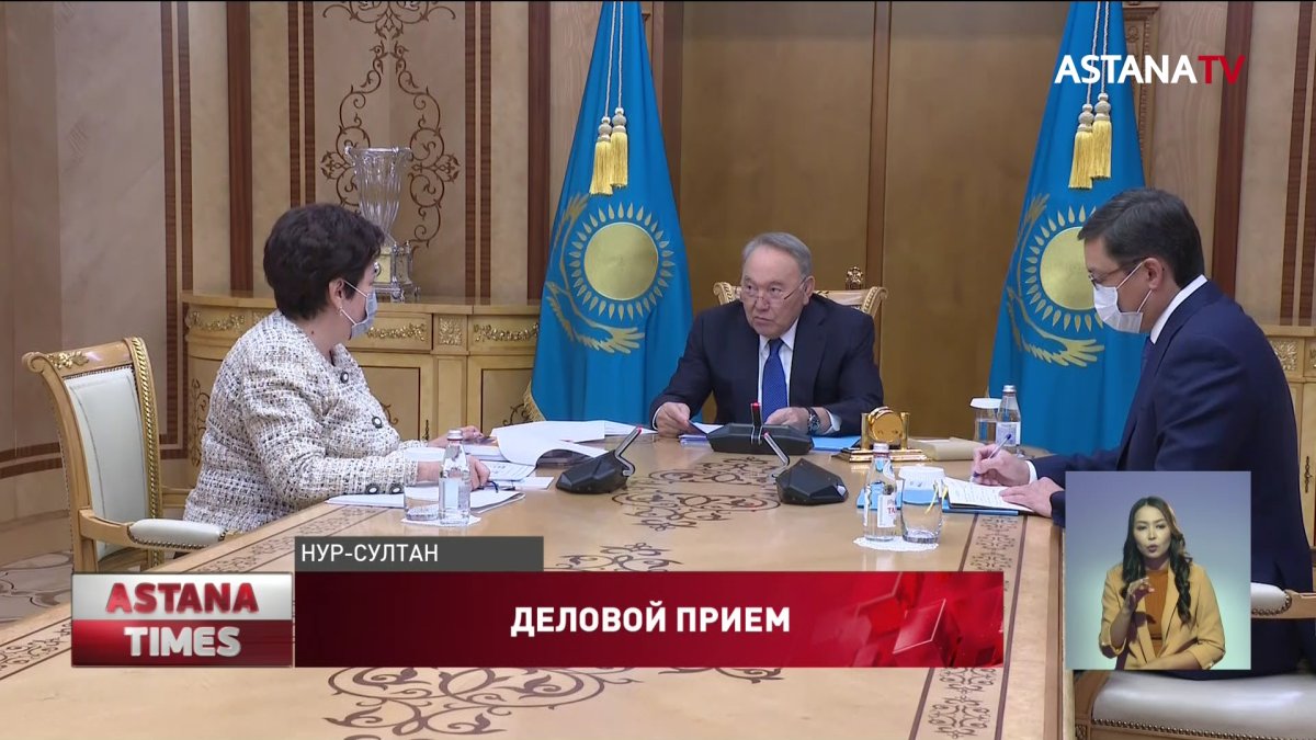 Елбасы принял председателя правления "НИШ"