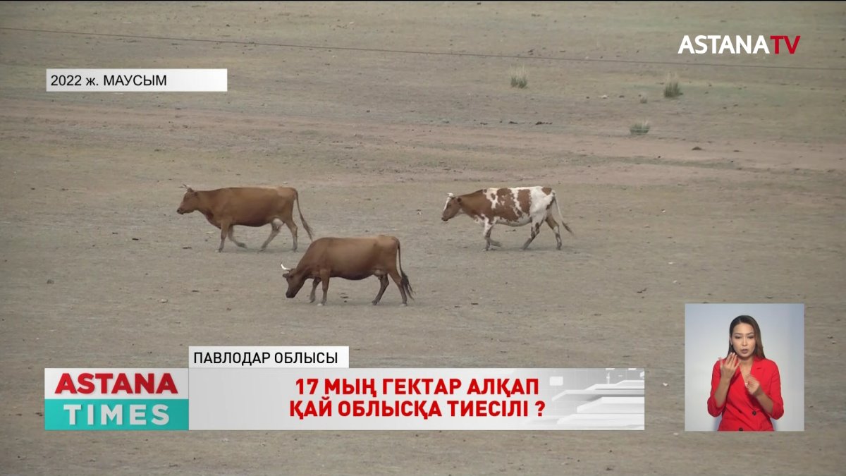 17 мың гектар алқап қай облысқа тиесілі?