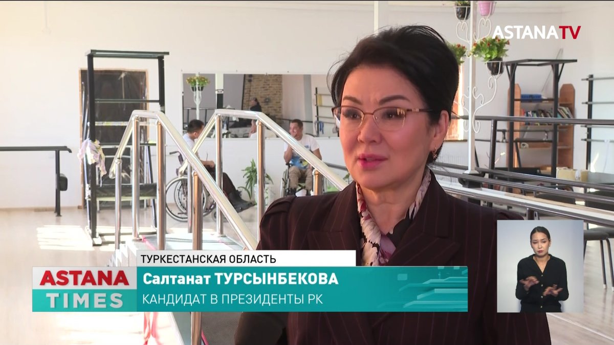 Кандидат Салтанат Турсынбекова проводит встречи в Туркестанской области