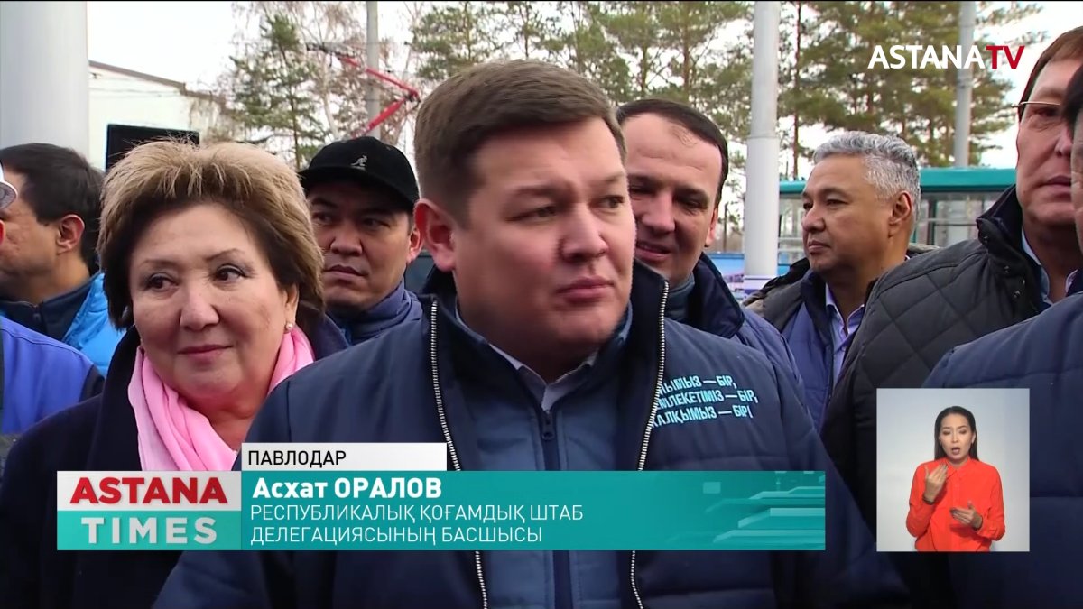 Президенттікке кандидат Қ.Тоқаевтың Республикалық қоғамдық штабының мүшелері Павлодар облысына барды