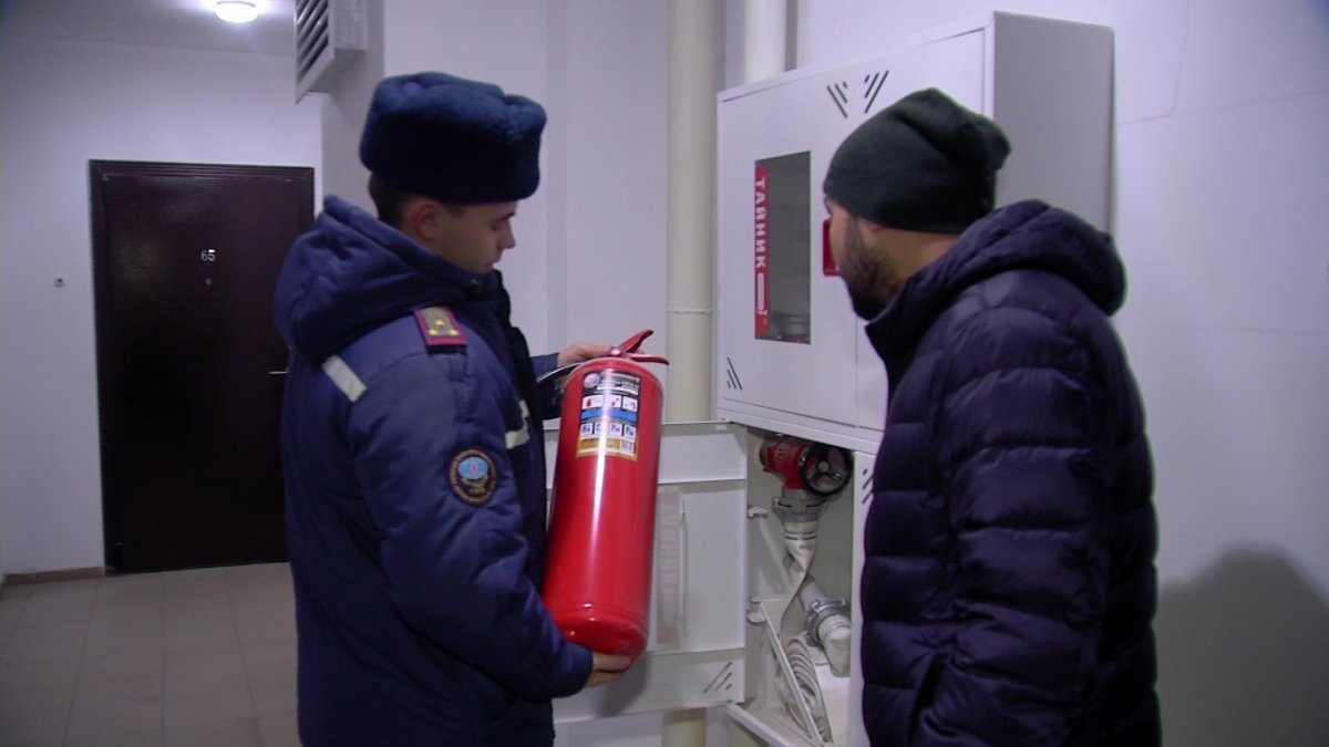 Число пожаров в многоэтажных домах Астаны выросло вполовину