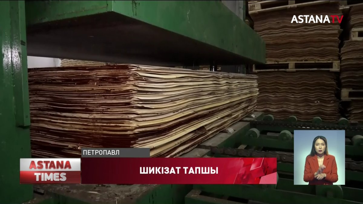 Солтүстік Қазақстан облысындағы фанер зауытында шикізат тапшы