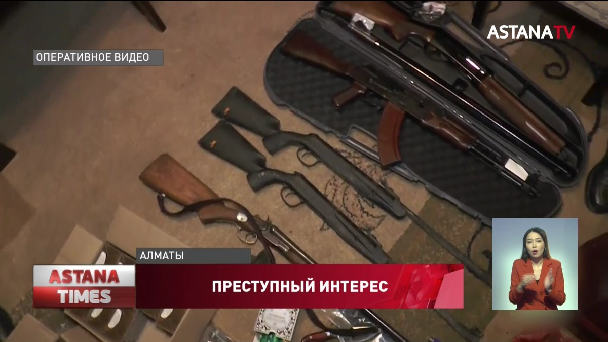 Две спецоперации по задержанию грабителей оружейных магазинов проведены в Алматы
