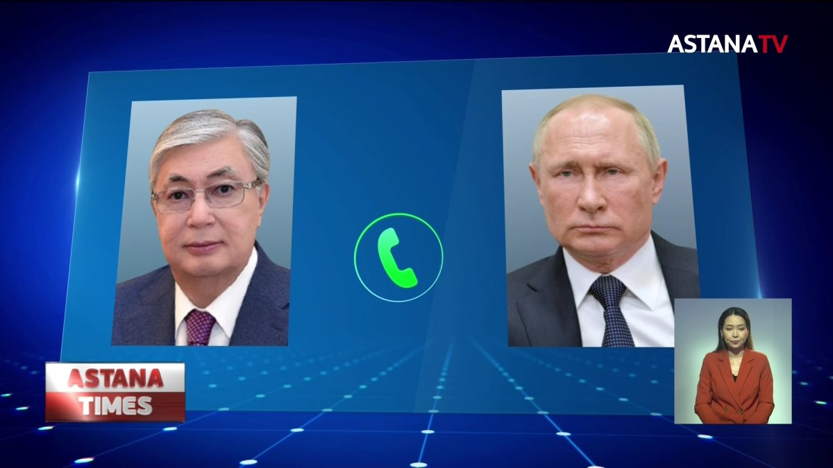 Токаев и Путин обсудили ситуацию вокруг Украины