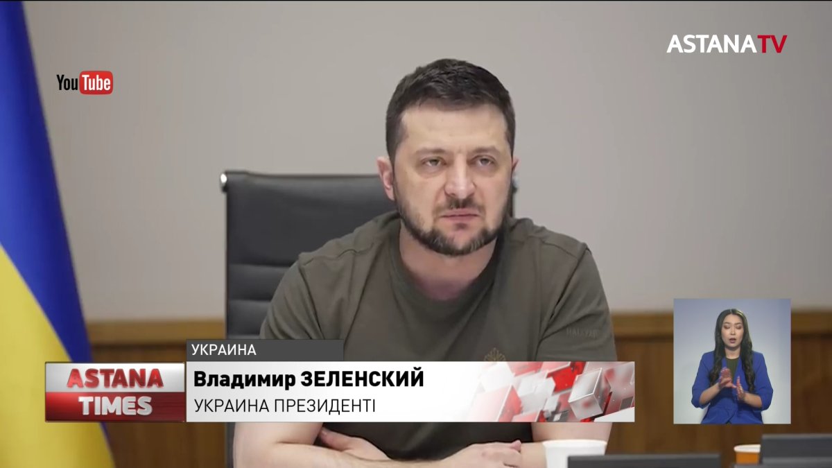 Украина Президенті алғаш рет ресейлік БАҚ-қа сұқбат берді