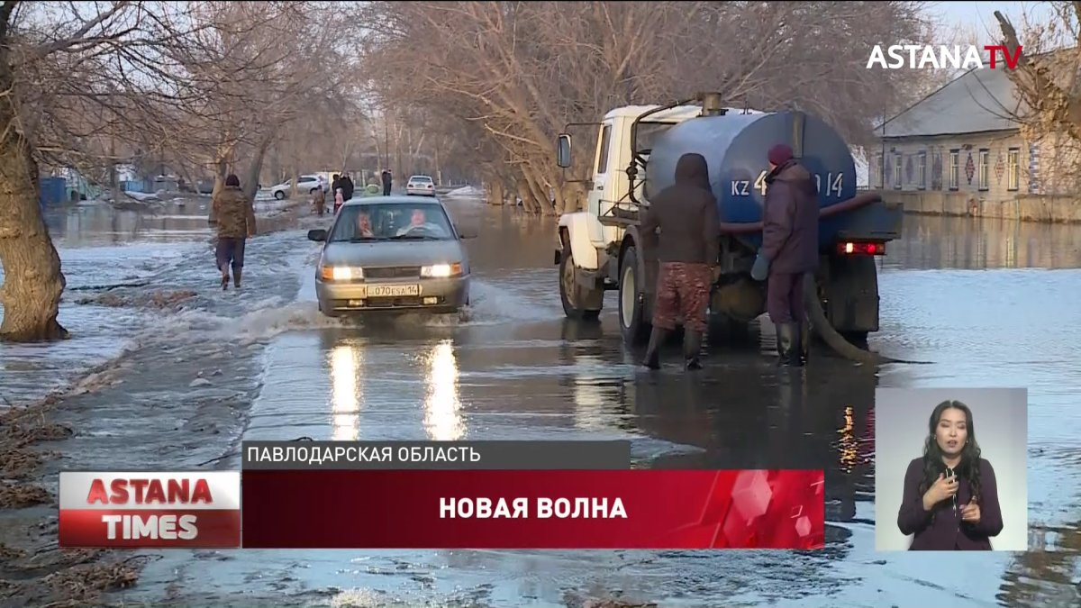Жителей подтопленных домов эвакуируют на западе страны