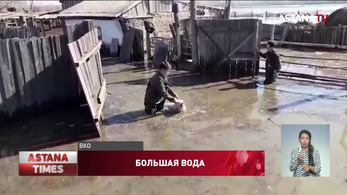 40 жителей села эвакуировали из-за разлива реки в ВКО