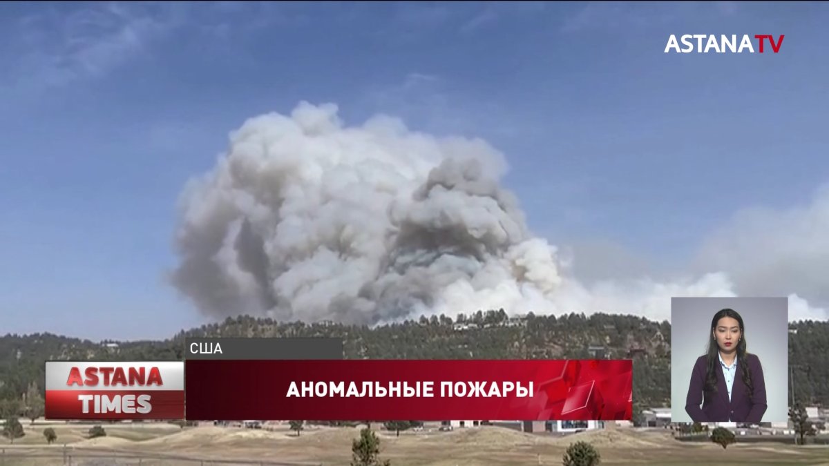 Гигантская свалка горит в Индии, в США не могут потушить лесные пожары