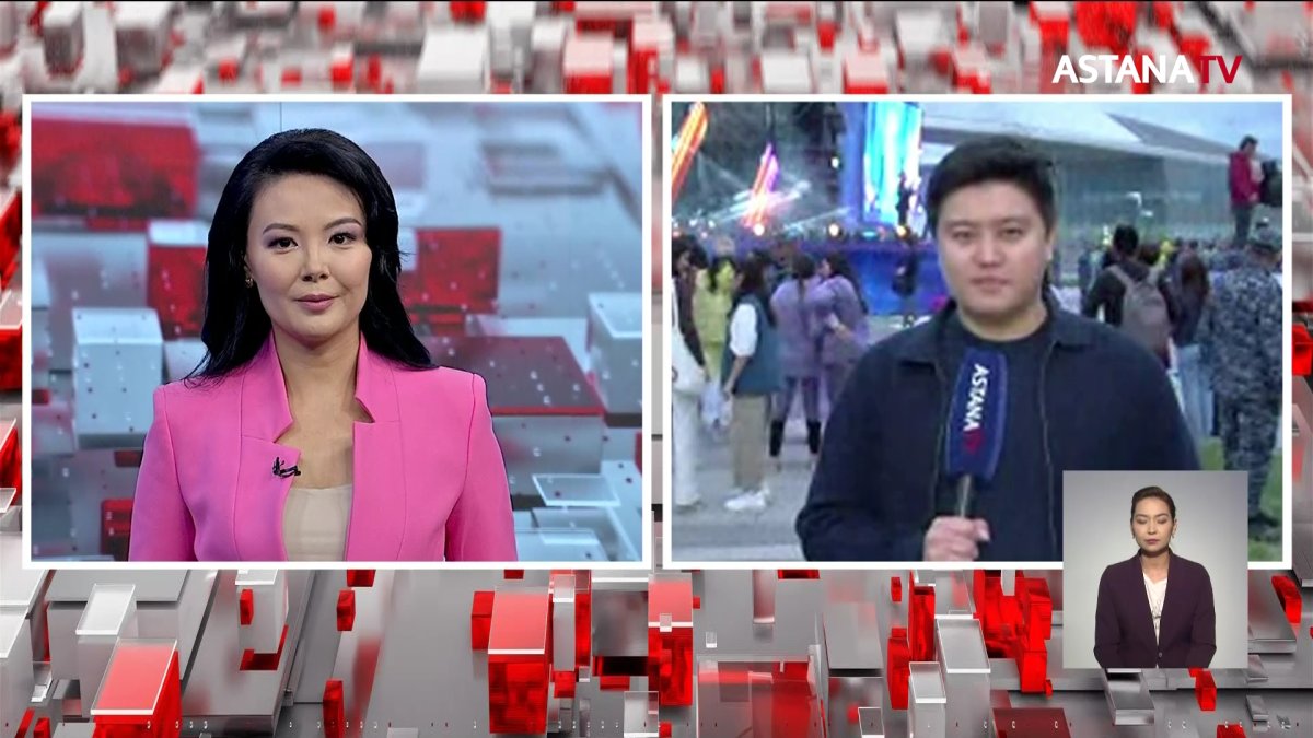 Столица отмечает день госсимволов праздничным концертом