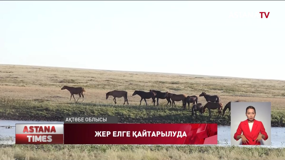Ақтөбе облысында пайдаланылмай жатқан жер мемлекетке қайтарылуда