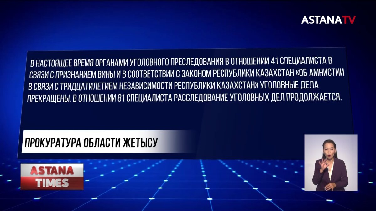 122 учителя работали с поддельными дипломами в Жетысу