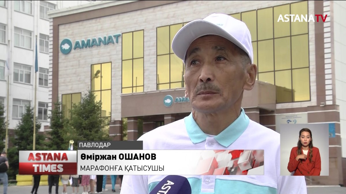 Павлодарлық желаяқтар өңірдегі аудандарды жаяу аралайды