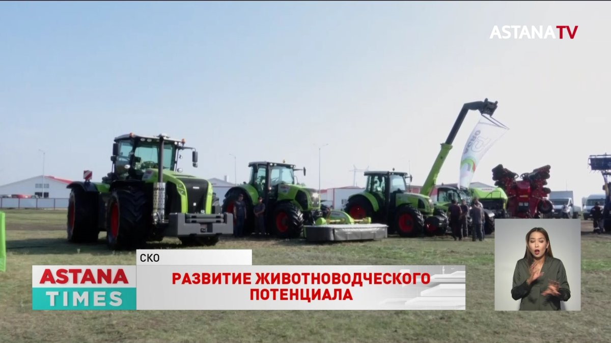 Республиканский слёт животноводов прошел в СКО