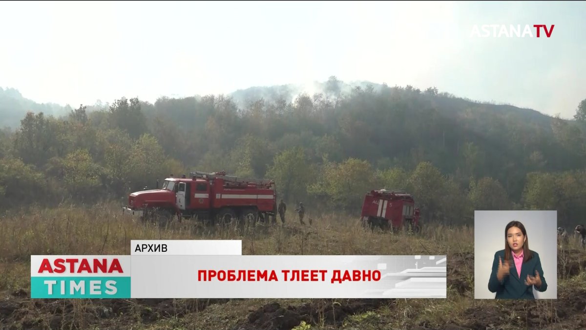 Причины пожаров в Костанайской области озвучили сенаторы