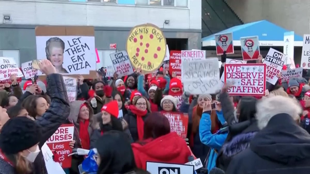 Более 7 тысяч медсестер бастуют в Нью-Йорке