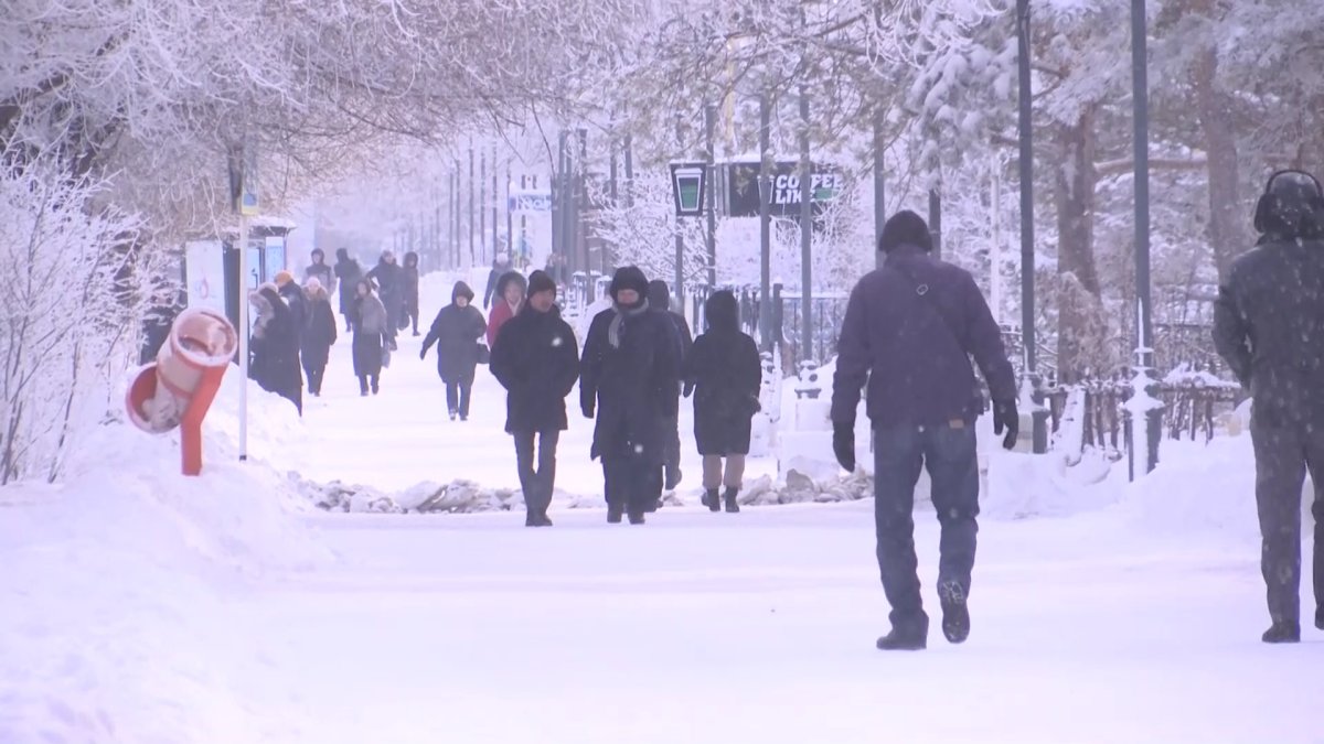 30 актюбинцев получили обморожения на морозе