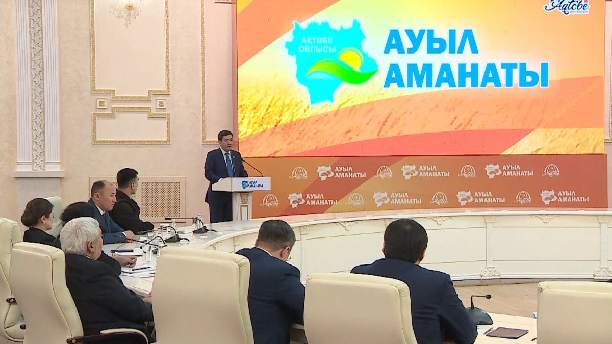 Е. Қошанов Ақтөбе облысының шаруаларымен «Ауыл аманаты» жобасының жүзеге асу барысын талқылады