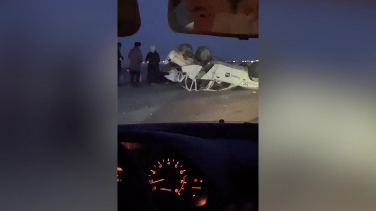 Павлодарда жантүршігерлік жол апатынан такси жүргізушісі мерт болды