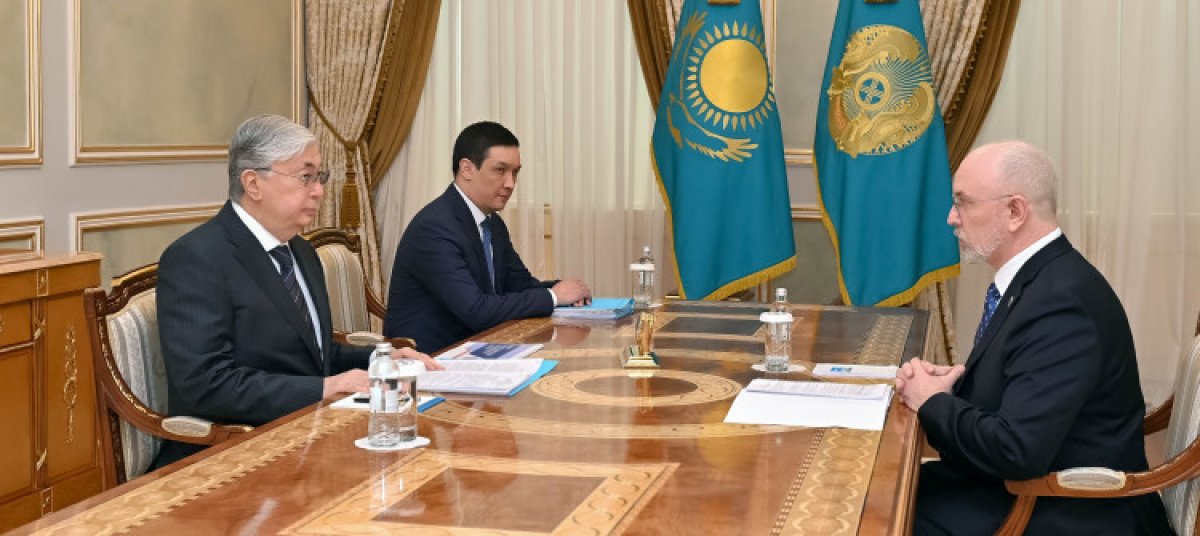 Президент Казахстана принял председателя Высшего судебного совета Дениса Шиппа