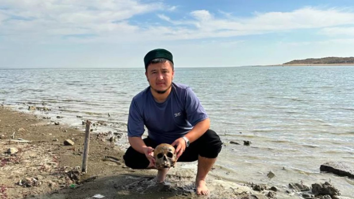 Человеческие кости нашли у водохранилища в Туркестанской области