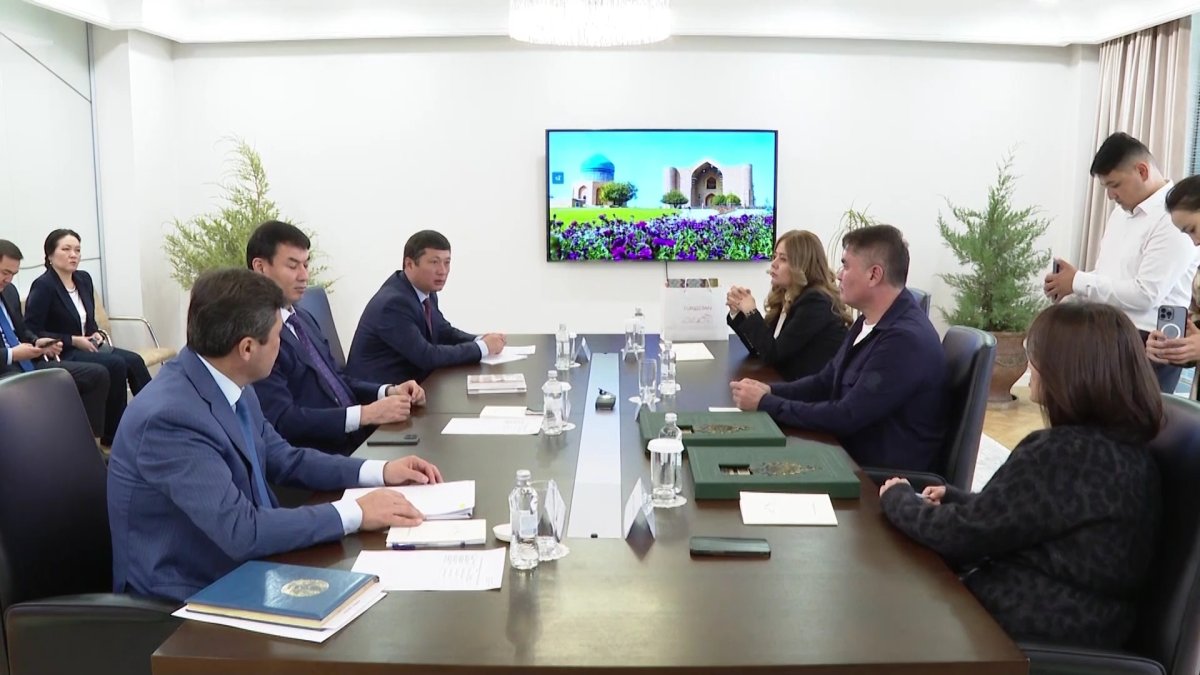 «Арманда» халықаралық форумының жетекшілері бүгін Түркістан облысы әкімінің қабылдауында болды