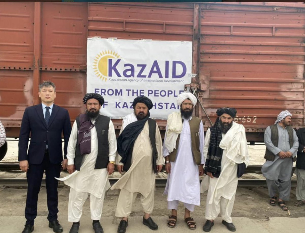 Гуманитарную помощь из Казахстана доставили в афганскую провинцию Балх