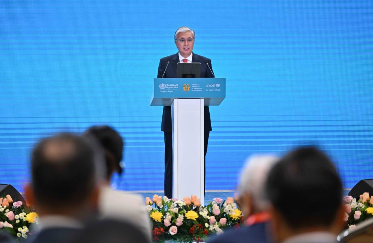 Президент принял участие в пленарном заседании Глобальной Конференции по первичной медико-санитарной помощи